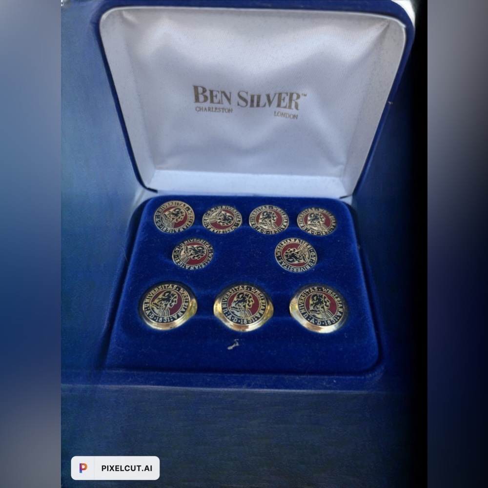 Ben Silver Wesleyan Blazer Buttons & Cufflinks